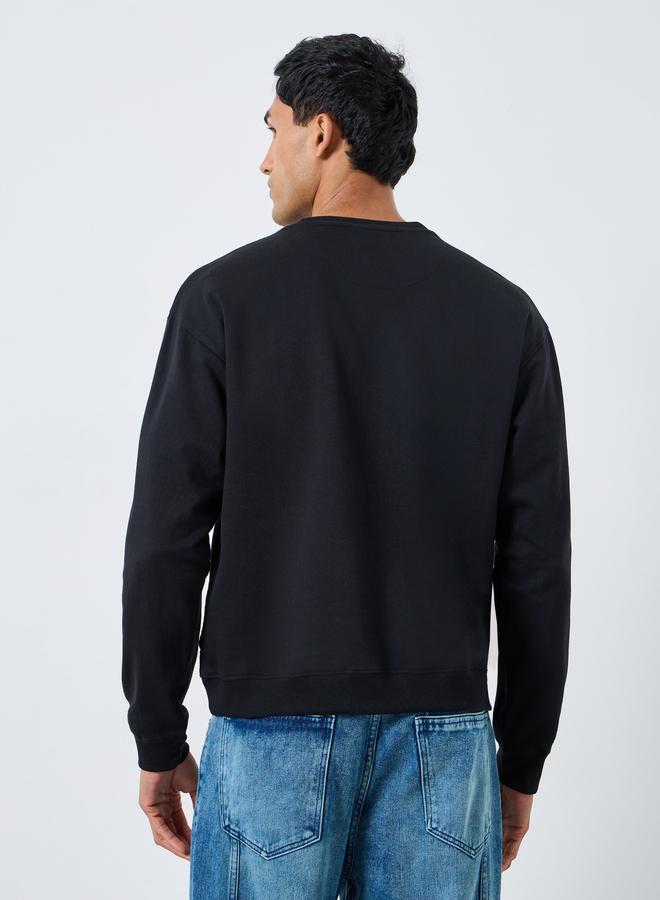 ستايلي سويت شيرت بطبعة بليسمنت - Image 4